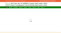 Desktop Screenshot of ihmlucknow.com